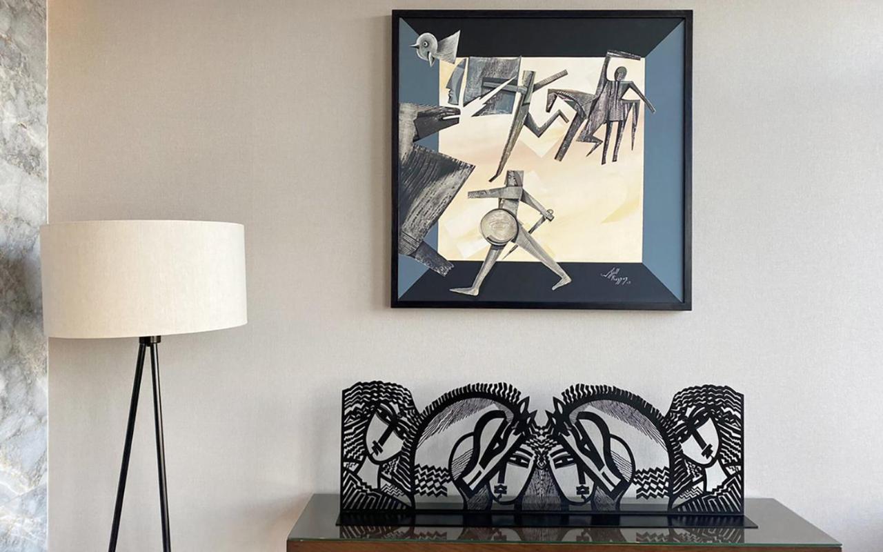 Crowne Plaza - West Cairo Arkan By Ihg 6th of October City Экстерьер фото The sculpture "The Horse" by the artist